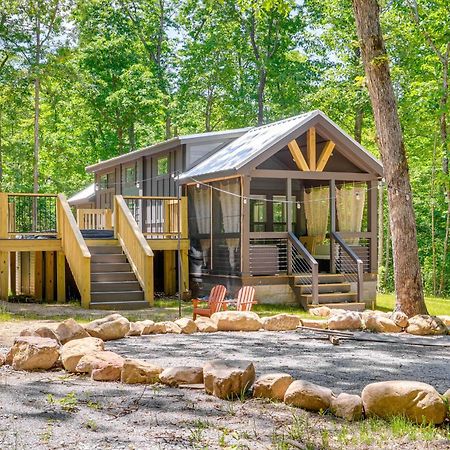 Monteagle Cabin With Swim Spa, Sauna And Fire Pit! Luaran gambar