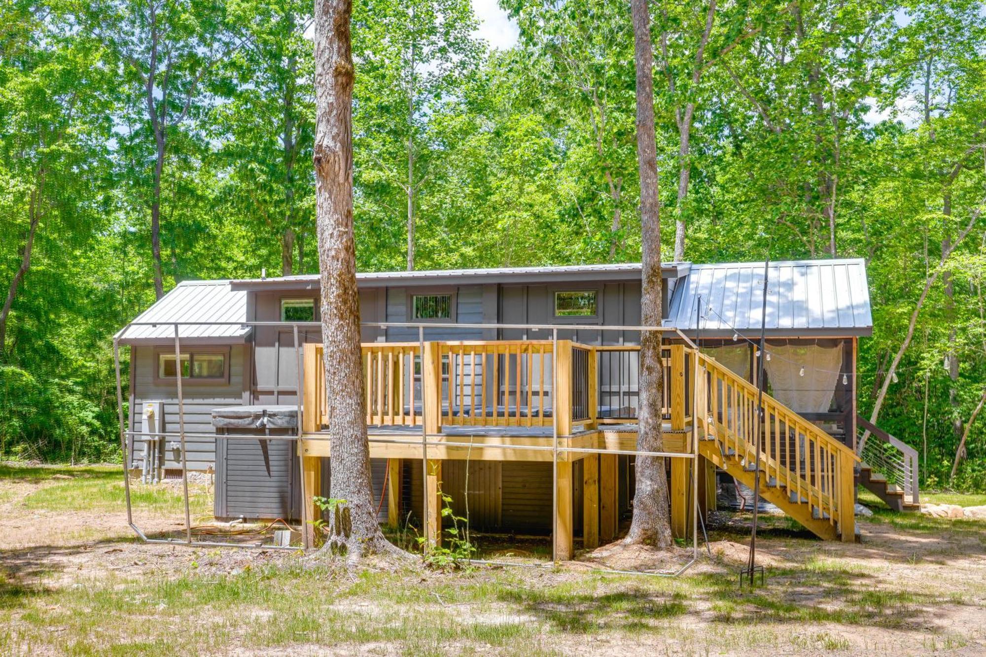 Monteagle Cabin With Swim Spa, Sauna And Fire Pit! Luaran gambar