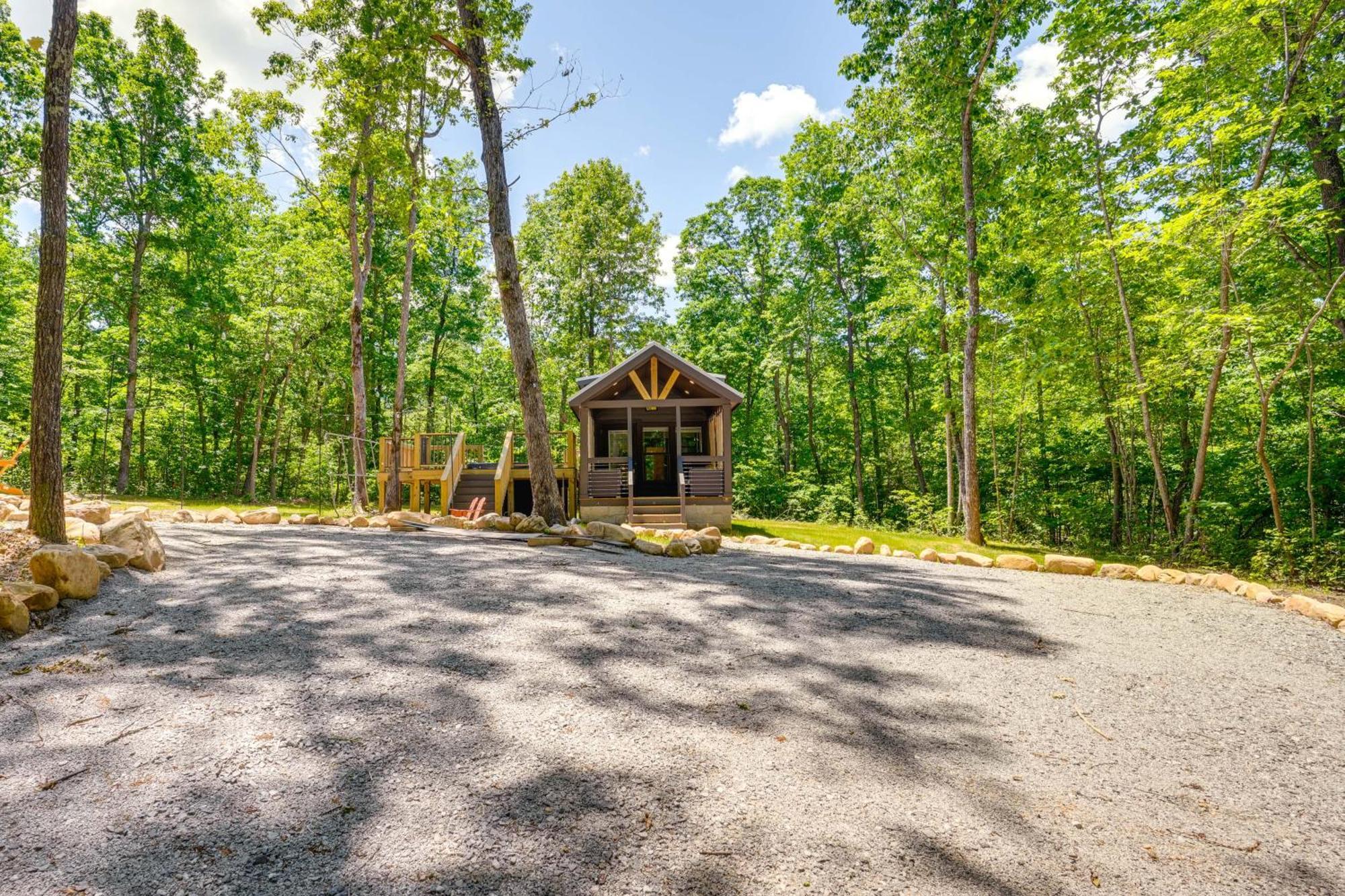 Monteagle Cabin With Swim Spa, Sauna And Fire Pit! Luaran gambar